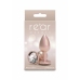 Blush Iridescent Plug Small Chrome-Plated Trainer, Compact Size
