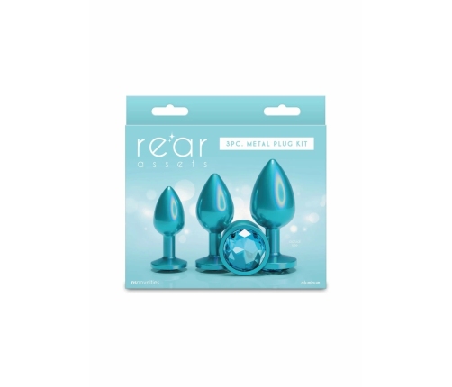 Iridescent Trainer Kit 3 Pcs Chrome-Plated Graduated Set