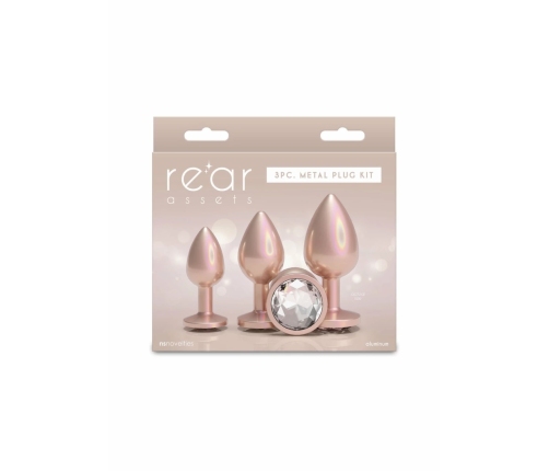Iridescent Trainer Kit 3 Pcs Chrome-Plated Graduated Set