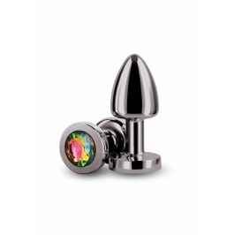 NS Novelties Rear Assets Petite Chrome-Plated Intimate Plug Silver