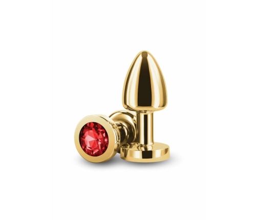 NS Novelties Rear Assets Petite Chrome-Plated Intimate Plug Silver