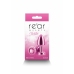 NS Novelties Rear Assets Petite Chrome-Plated Aluminum Plug Pink Gem