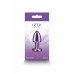 NS Novelties Rear Assets Petite Chrome-Plated Intimate Plug Silver