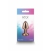 NS Novelties Rear Assets Petite Chrome-Plated Aluminum Plug Pink Gem