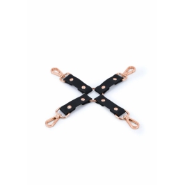 NS Novelties Bondage Couture Hog Tie - Elegant Synthetic Design, Blue