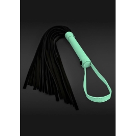 NS Novelties Glo Flogger Glow-in-the-Dark Synthetic Whip