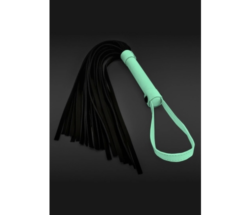 NS Novelties Glo Flogger Glow-in-the-Dark Synthetic Whip
