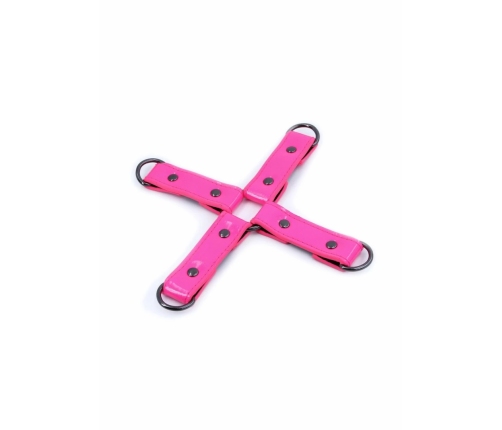 NS Novelties Electra Hog Tie Restraint System, Neoprene, Black