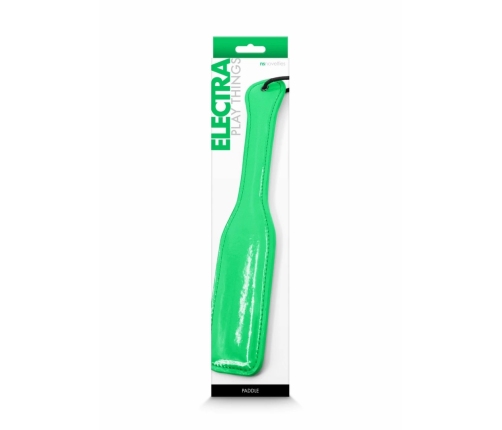 NS Novelties Electra Paddle Synthetic Neoprene-Lined Black