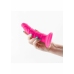NS Novelties Colours Pleasures Thin 5 Inch Silicone Model, Pink
