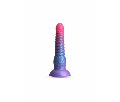 Colours Stacked 6 inch Silicone Model, Tri-Color, Satin Surface