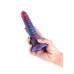 Colours Stacked 6 inch Silicone Model, Tri-Color, Satin Surface
