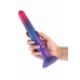 Colours Stacked 9 Inch Silicone Model, Tri-Colored, Satin Finish