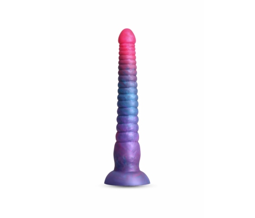 Colours Stacked 9 Inch Silicone Model, Tri-Colored, Satin Finish