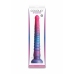 Colours Stacked 12 Inch Silicone Model, Tri-Color, Satin Finish