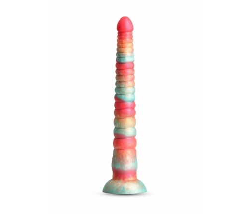Colours Stacked 12 inch Silicone Model, Tri-Colored, Satin Finish