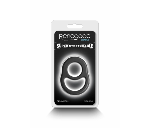 Renegade Cradle Silicone Support Rings Set Black Universal Fit