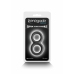 Renegade Twofold Silicone Dual Support Rings Black Universal Size