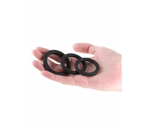Renegade 3pc Slim Rings Silicone Set - Flexible Multi-Size System