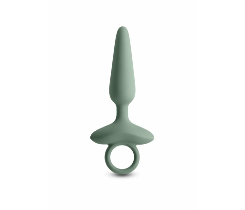 Renegade Maverick Vibrating Plug Silicone Rechargeable Black
