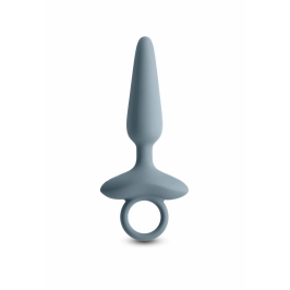 Renegade Maverick Vibrating Plug Silicone Rechargeable Black
