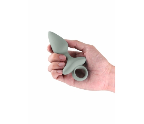 Renegade Orion Vibrating Plug Silicone Rechargeable Black