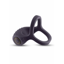 NS Novelties Renegade Valiant Silicone Rechargeable Vibrating Ring Black