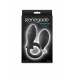 NS Novelties Renegade InflataPlay Inflatable Plug with Rigid Core, Black, Medium