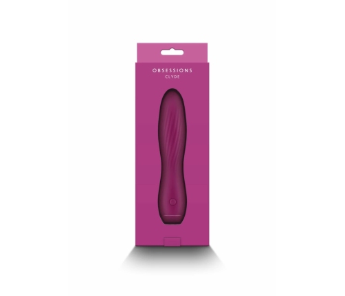 Obsession Clyde Silicone Intimate Device Rechargeable Blue