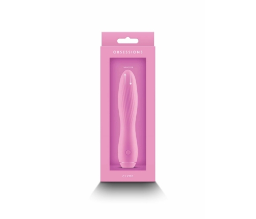 Obsession Clyde Silicone Intimate Device Rechargeable Black