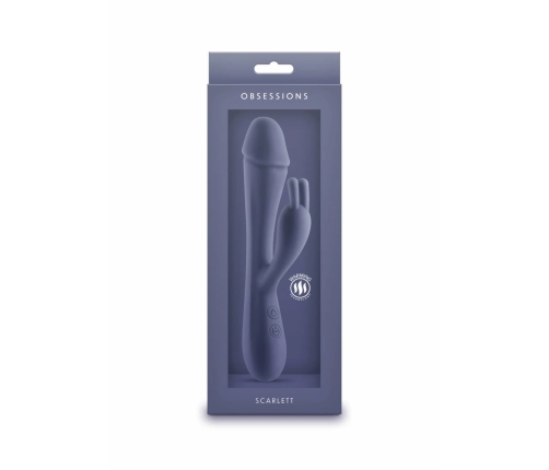 Obsessions Scarlett Silicone Vibrating Intimate Device Rechargeable Red