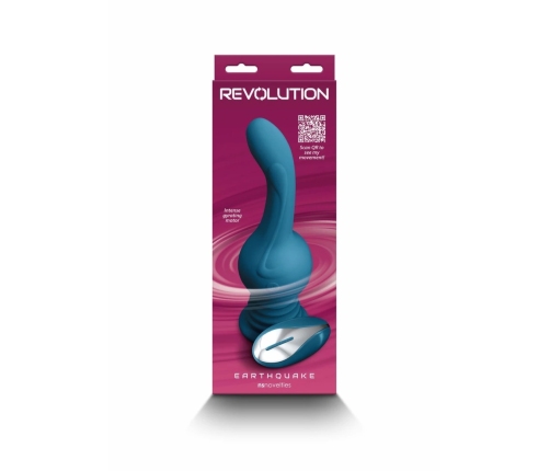 Revolution Earthquake Rotating Intimate Machine, Rechargeable, Flexible