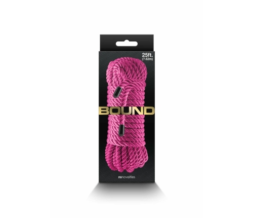 Bound Rope Red - Soft Bondage Rope, 10 m, Non-Chafing Material