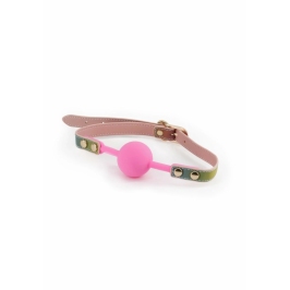 Spectra Bondage Ballgag - Adjustable Strap, Vibrant Color, Secure Fit