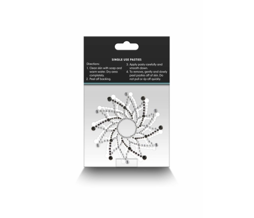 NS Novelties Pasties Charm I - Decorative Adhesive Body Covers, Heart Shape