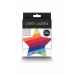 NS Novelties Pretty Pasties Cross & Star 2 Pair - Self-Adhesive Set