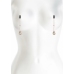 NS Novelties Nipple Clamps G1 Adjustable Metal with Silicone Tips