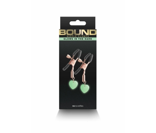 NS Novelties Nipple Clamps G3 Adjustable Silicone-Tipped Metal Clips