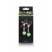 NS Novelties Nipple Clamps G3 Adjustable Silicone-Tipped Metal Clips
