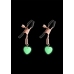 NS Novelties Nipple Clamps G3 Adjustable Silicone-Tipped Metal Clips