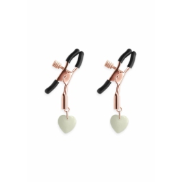NS Novelties Nipple Clamps G3 Adjustable Silicone-Tipped Metal Clips