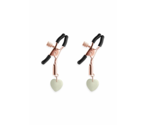 NS Novelties Nipple Clamps G3 Adjustable Silicone-Tipped Metal Clips
