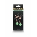 NS Novelties Bound Adjustable Nipple Clamps G4 Nickel-Free Silicone Tips