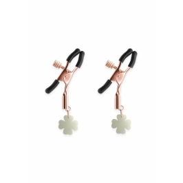 NS Novelties Bound Adjustable Nipple Clamps G4 Nickel-Free Silicone Tips