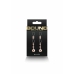 NS Novelties Bound D1 Adjustable Metal Clamps with Silicone Tips