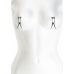NS Novelties Bound Adjustable Nipple Clamps C1 Silicone Tips Metal
