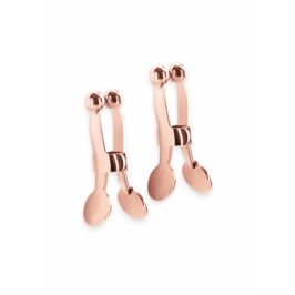 NS Novelties Bound Adjustable Nipple Clamps C1 Nickel-Free Metal