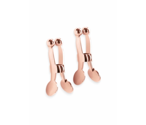 NS Novelties Bound Adjustable Nipple Clamps C1 Nickel-Free Metal