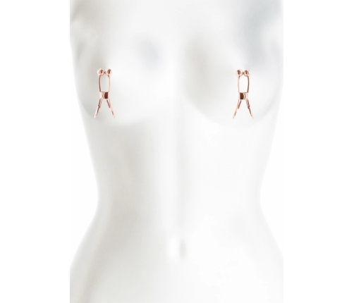 NS Novelties Bound Adjustable Nipple Clamps C1 Nickel-Free Metal