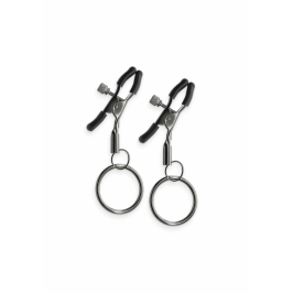 NS Novelties Bound Adjustable Nipple Clamps C2 Nickel-Free Silicone Tips